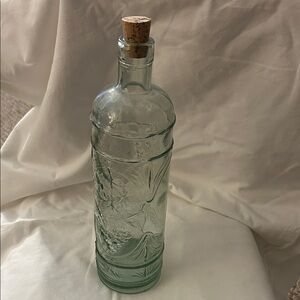 Elegant Glass Bottle with Cork